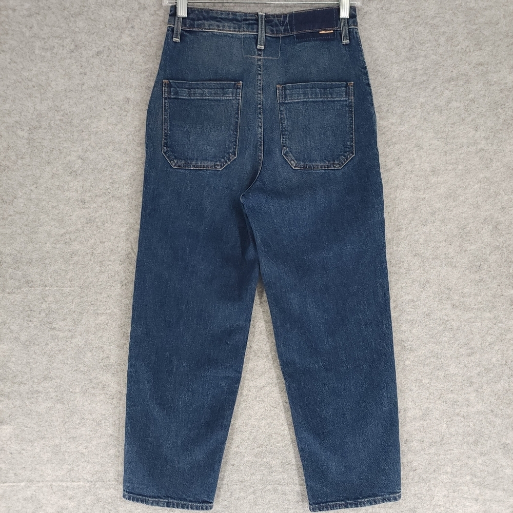 Mother Superior The Private Zip Pocket Ankle Jeans in Mile High - Picture 3 of 10